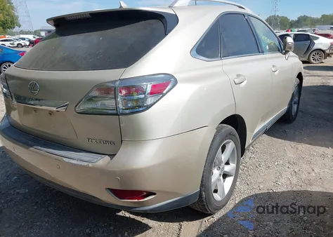 2011 Lexus Rx 350 z USA, uszkodzony, nr VIN 2T2BK1BA8BC117330